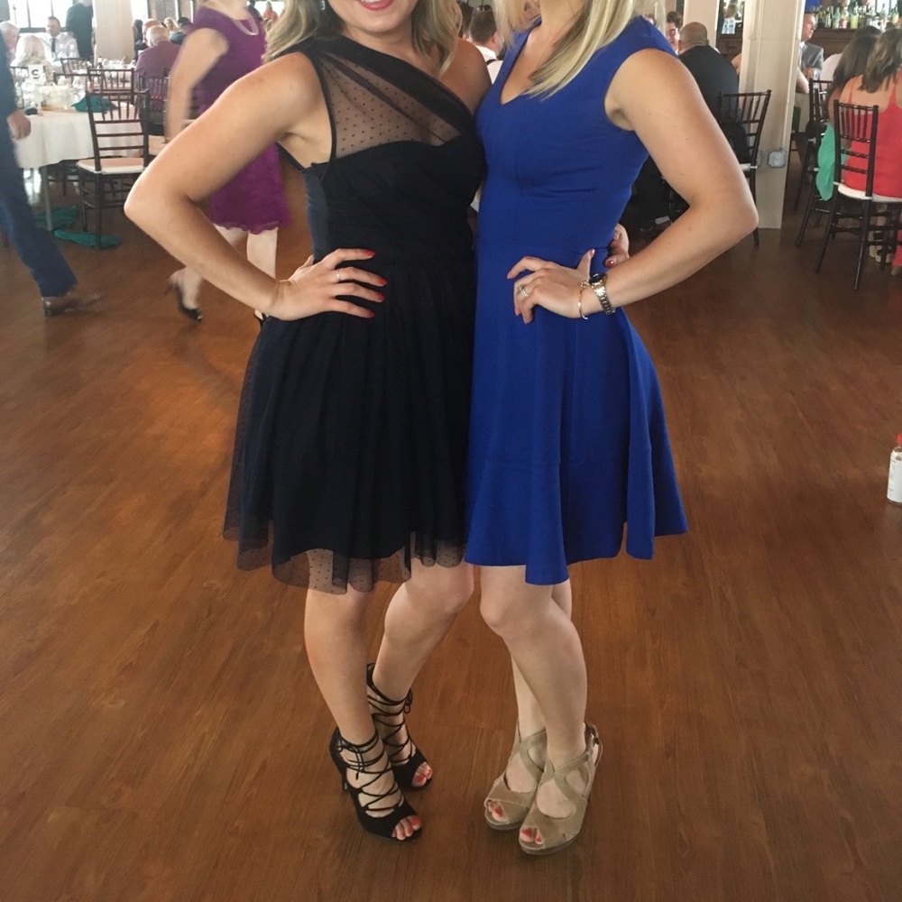 ASOS - dark navy blue dress size 0